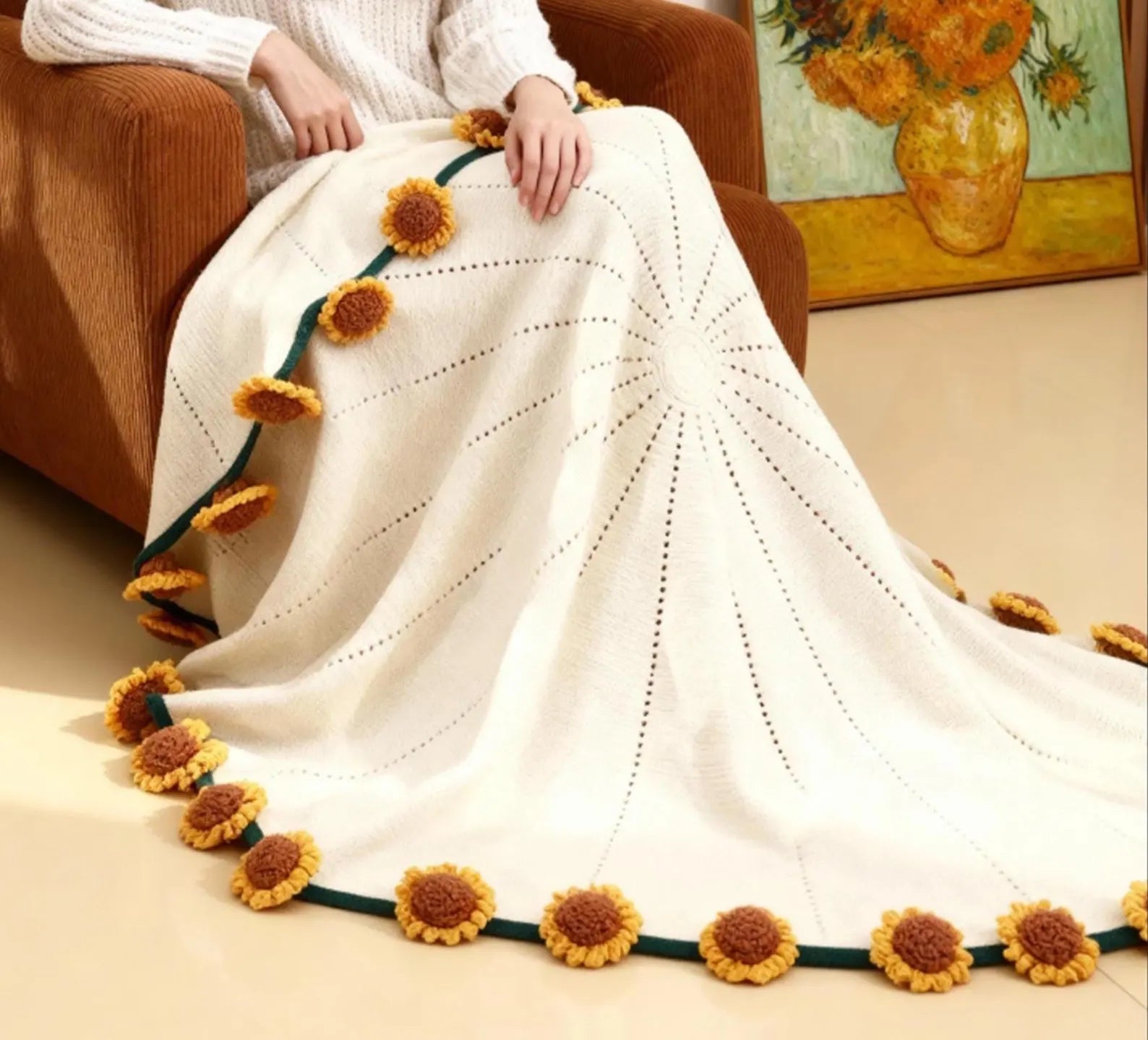 Sunflower Bouquet Blanket